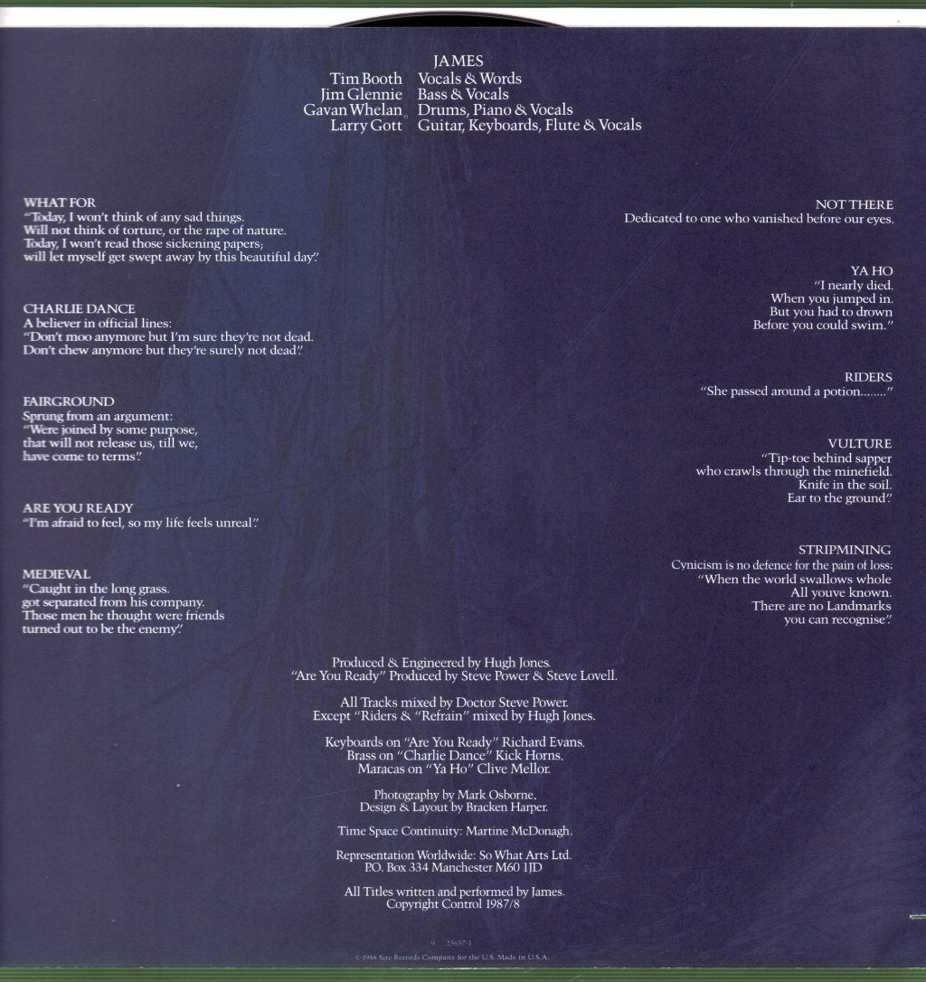 James - Strip-mine - Lp