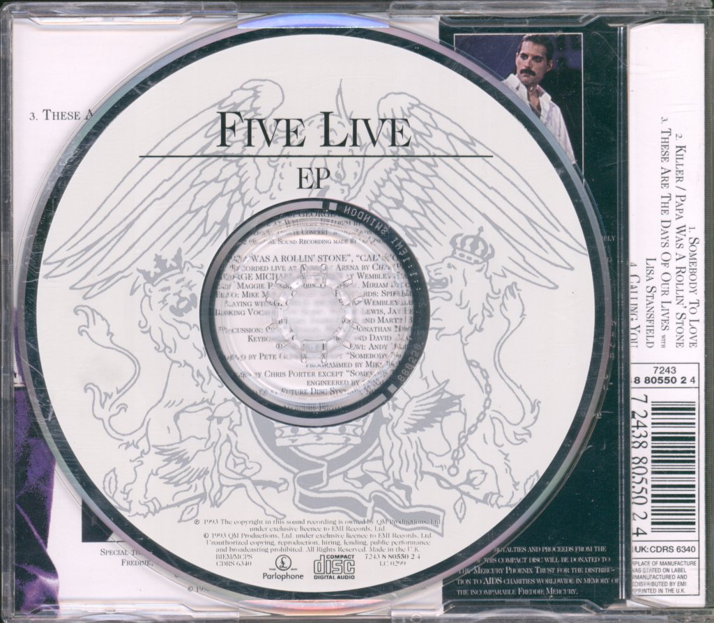 Queen - Five Live - Cd