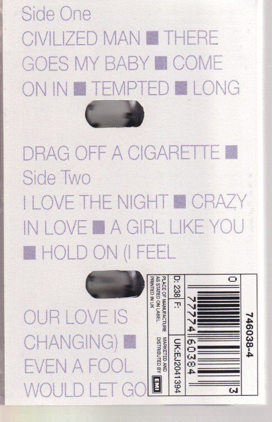 Joe Cocker - Civilized Man - Cassette