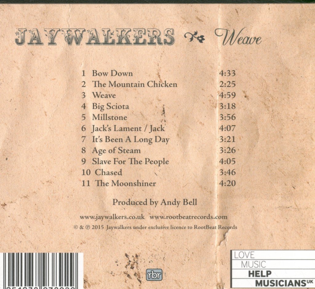 Jaywalkers - Weave - Cd