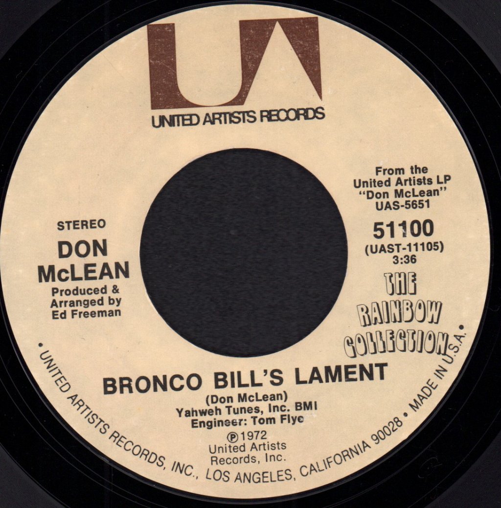Don McLean - Dreidel - 7 Inch
