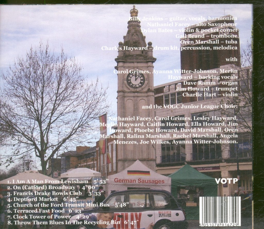 Billy Jenkins - I Am A Man From Lewisham - Cd