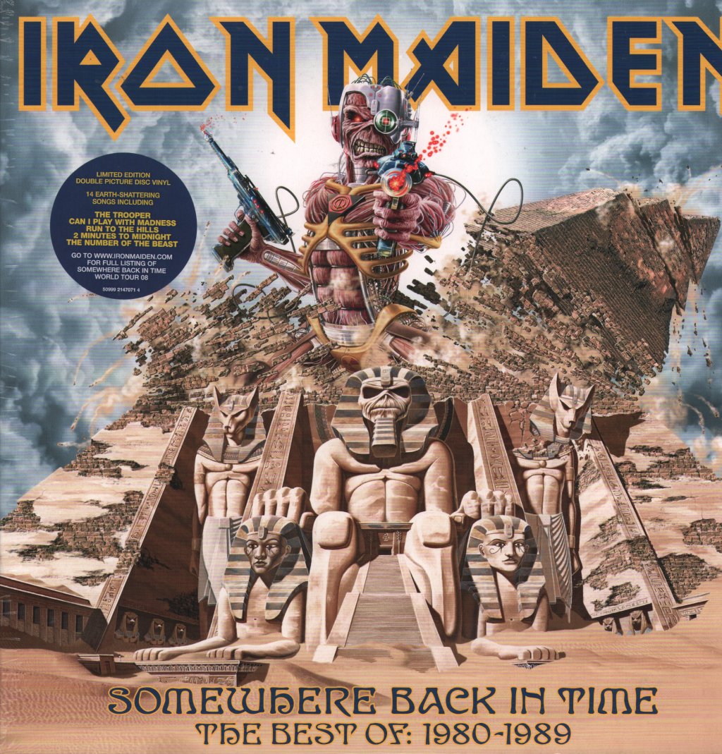 Iron Maiden - Somewhere Back In Time (The Best Of: 1980-1989) - Double Lp