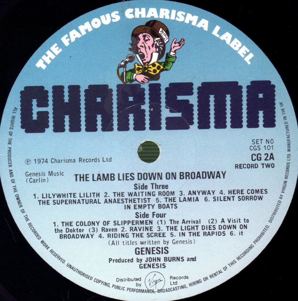Genesis - Lamb Lies Down On Broadway - Double Lp