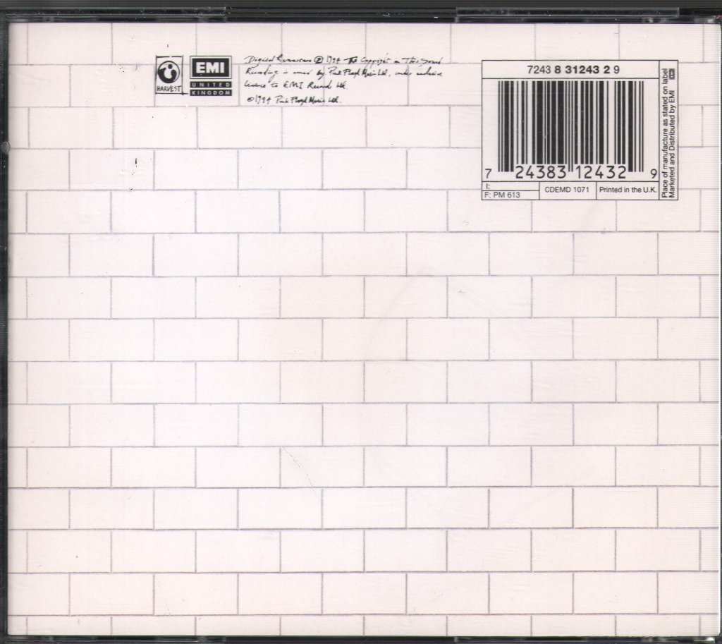 Pink Floyd - Wall - Cd Set