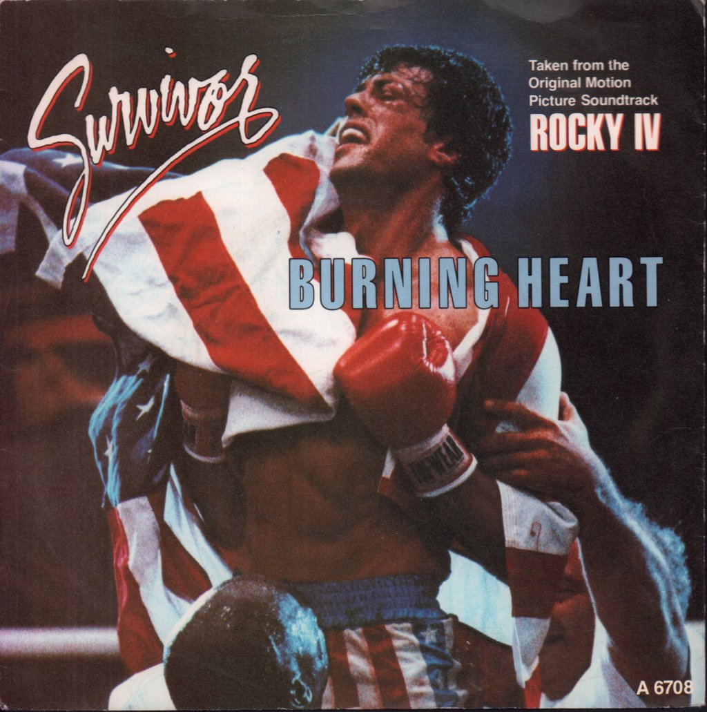 Survivor (AOR Group) - Burning Heart - 7 Inch