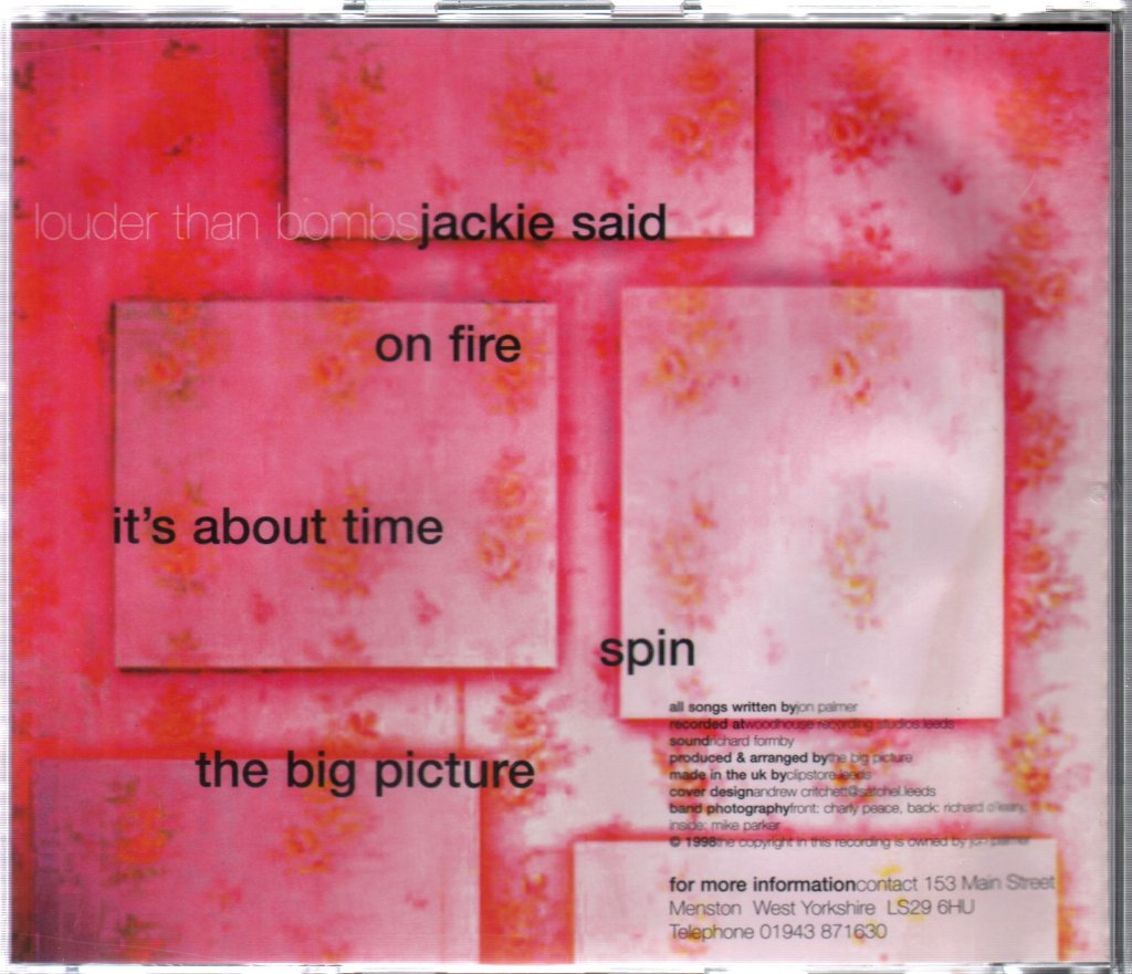 Big Picture (90'S Group) - Louder Than Bombs - Cd