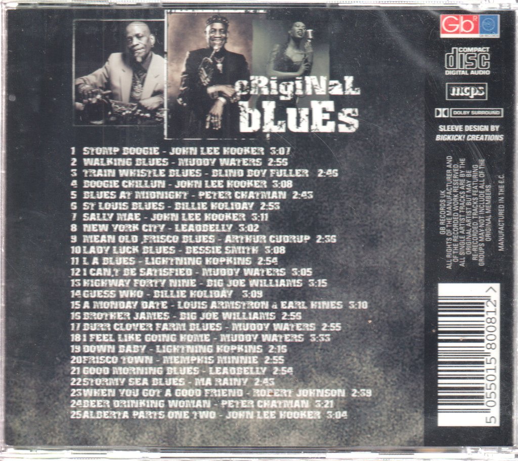 Various Artists - Original Blues - Cd