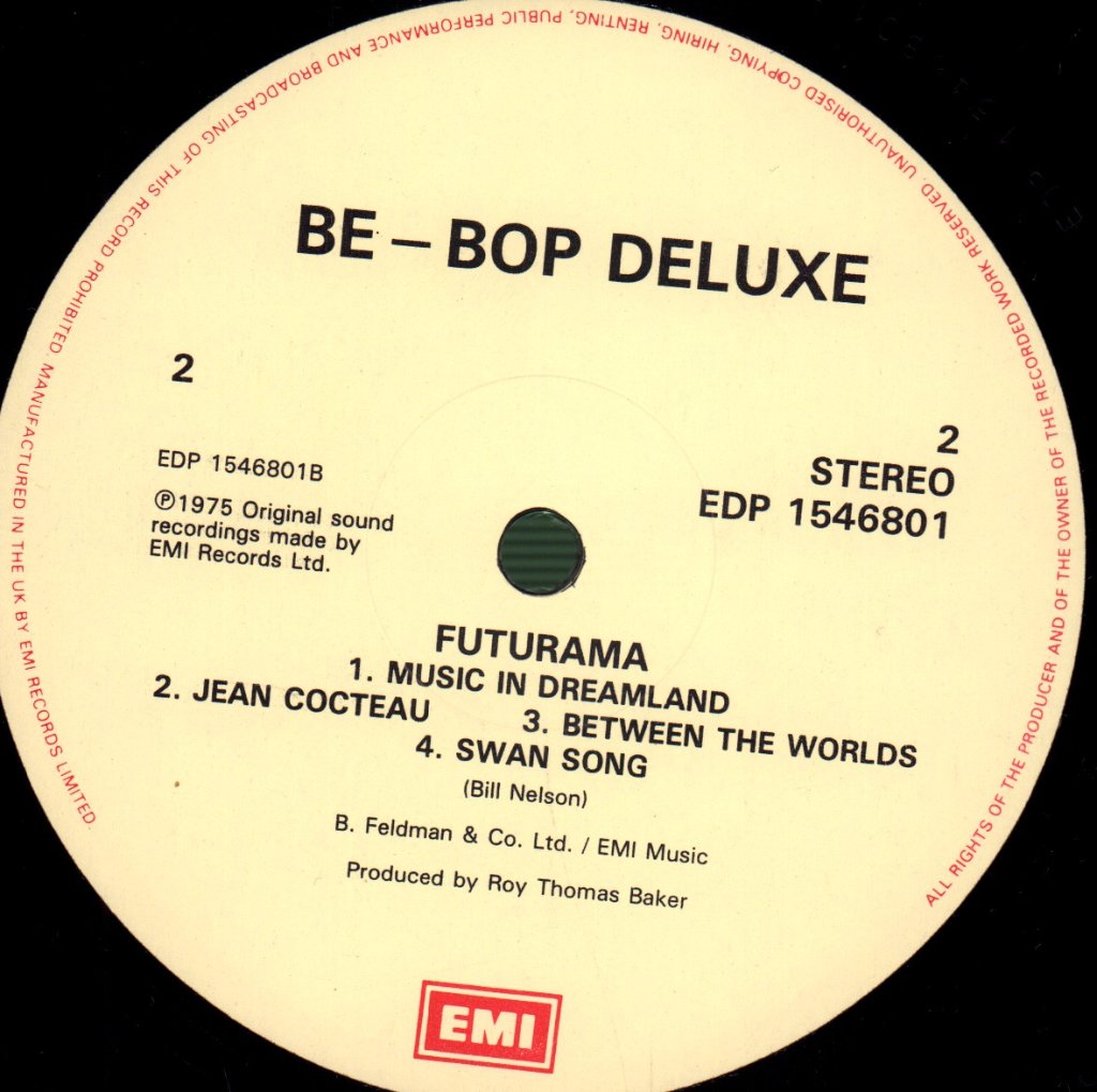 Be Bop Deluxe - Axe Victim / Futurama - Double Lp