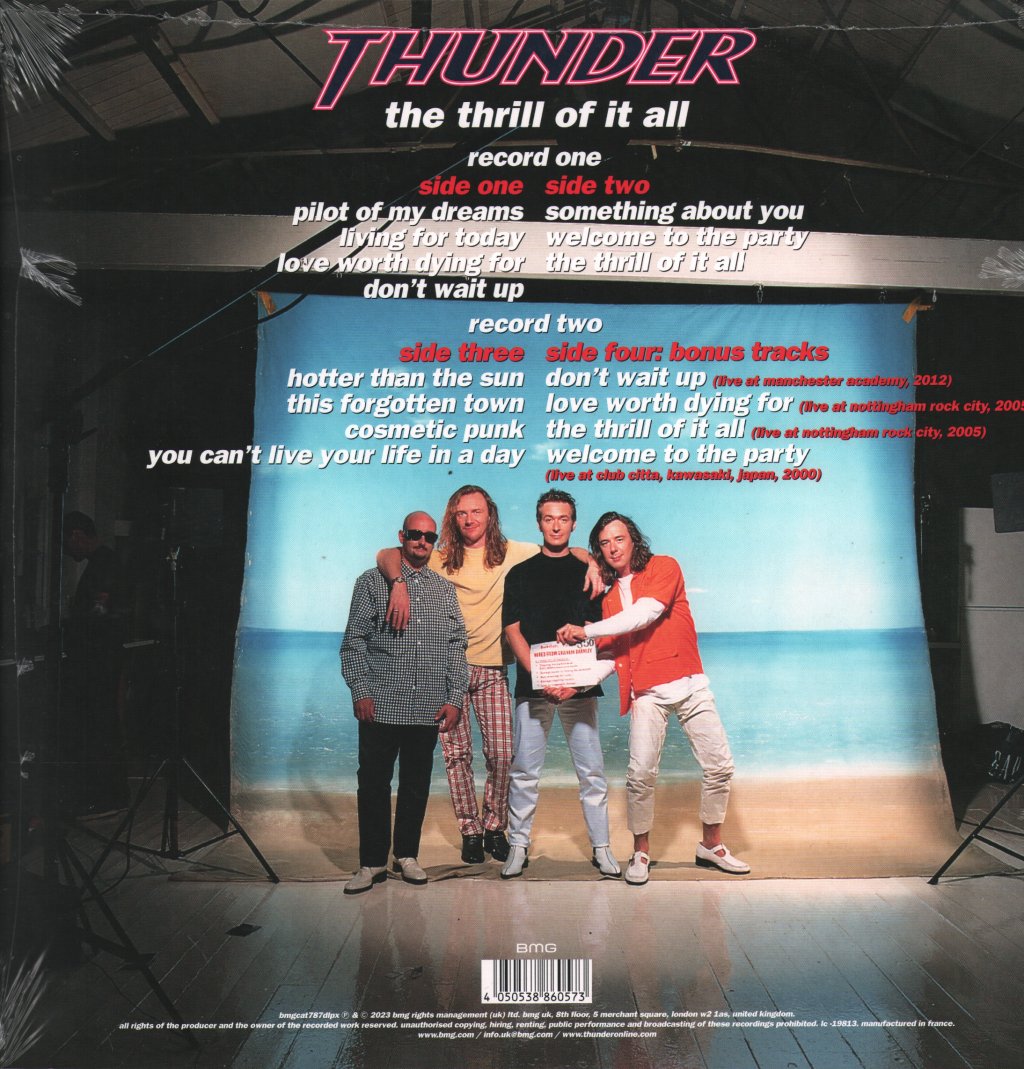 Thunder - Thrill Of It All [Expanded Edition] - Double Lp
