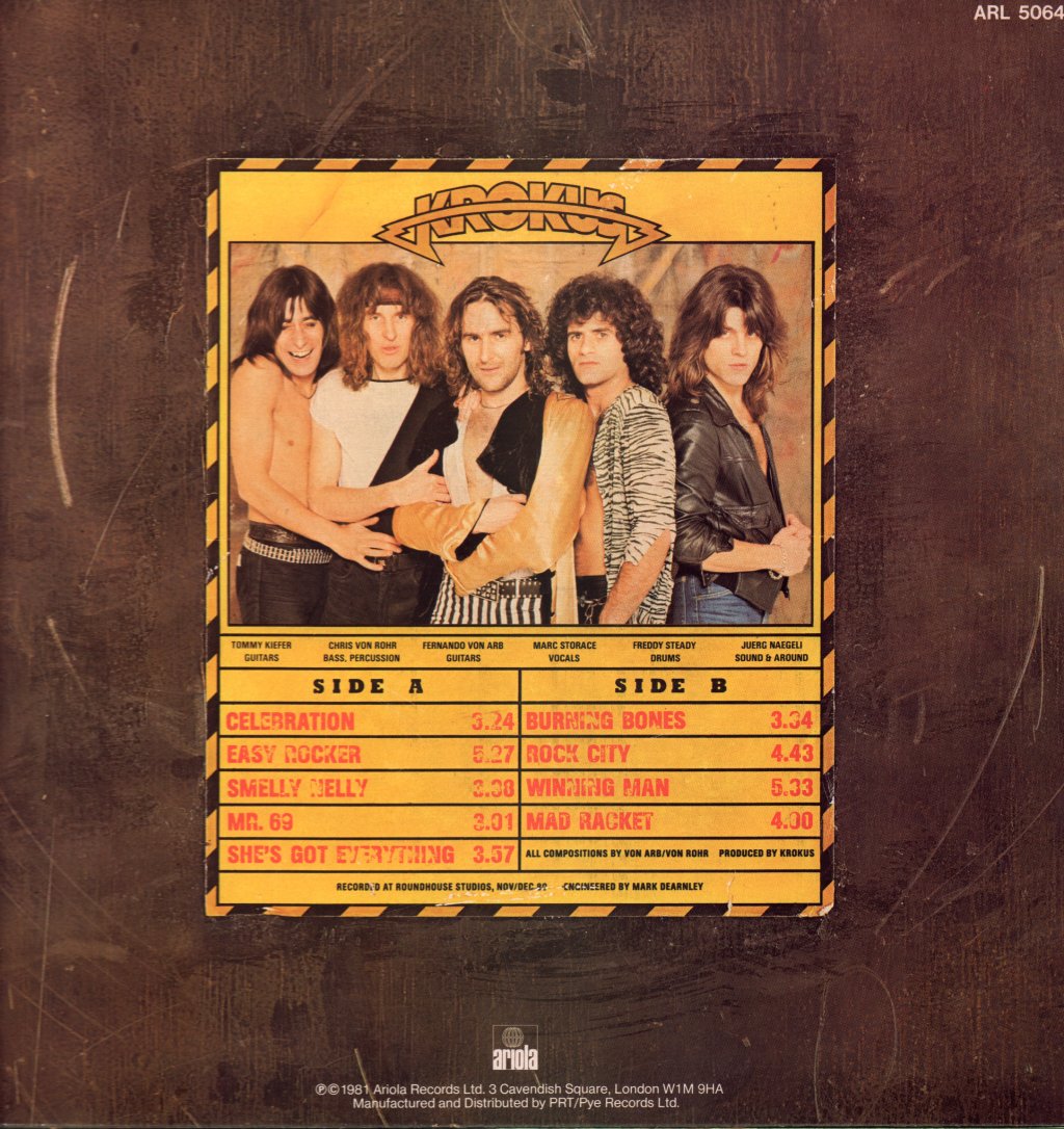 Krokus - Hardware - Lp