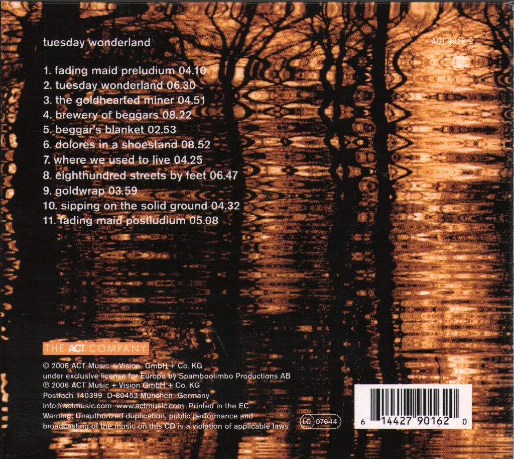 E.S.T. - Tuesday Wonderland - Cd