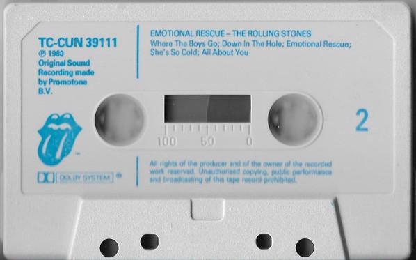 Rolling Stones - Emotional Rescue - Cassette