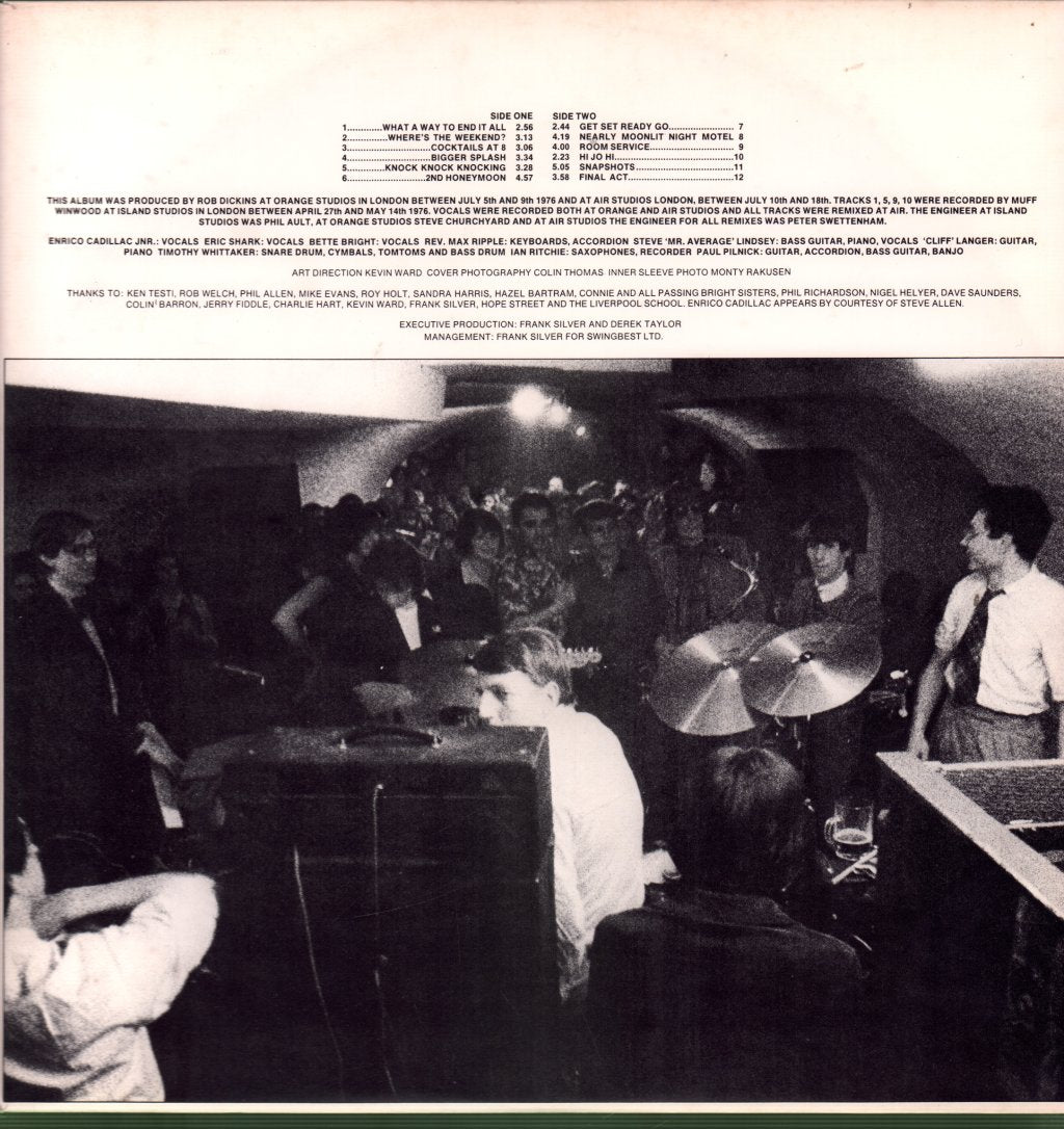 Deaf School - 2nd Honeymoon - Lp