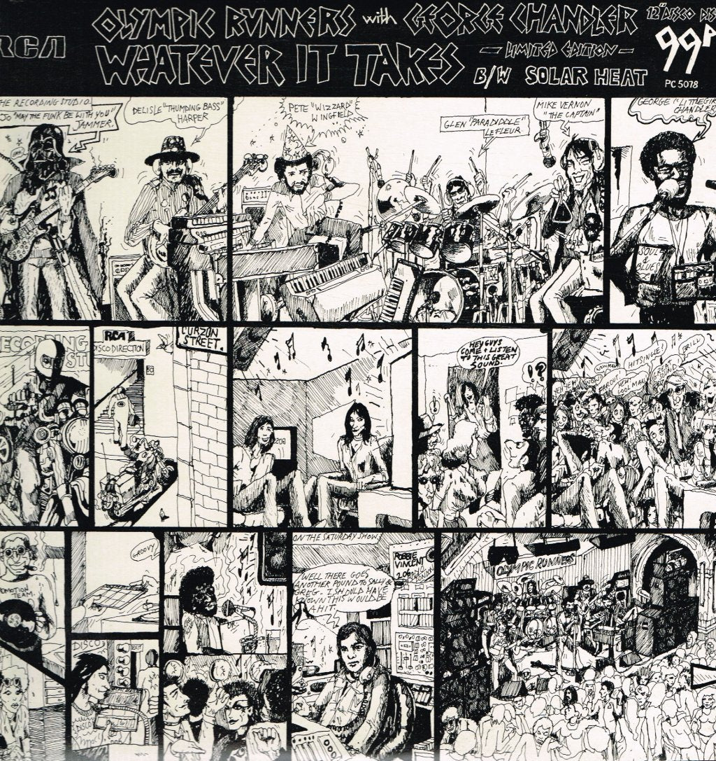 Olympic Runners With George Chandler - Whatever It Takes - 12 Inch
