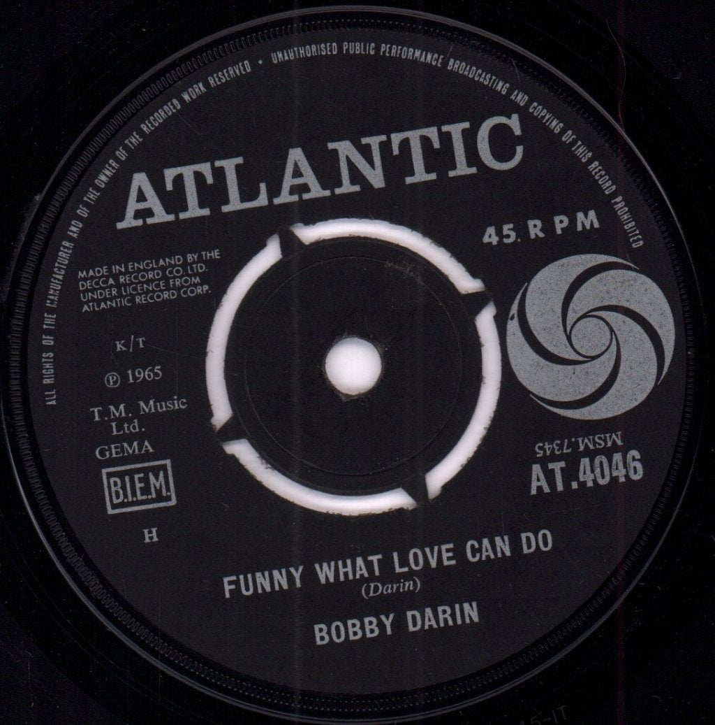 Bobby Darin - We Didn't Ask To Be Brought Here - 7 Inch
