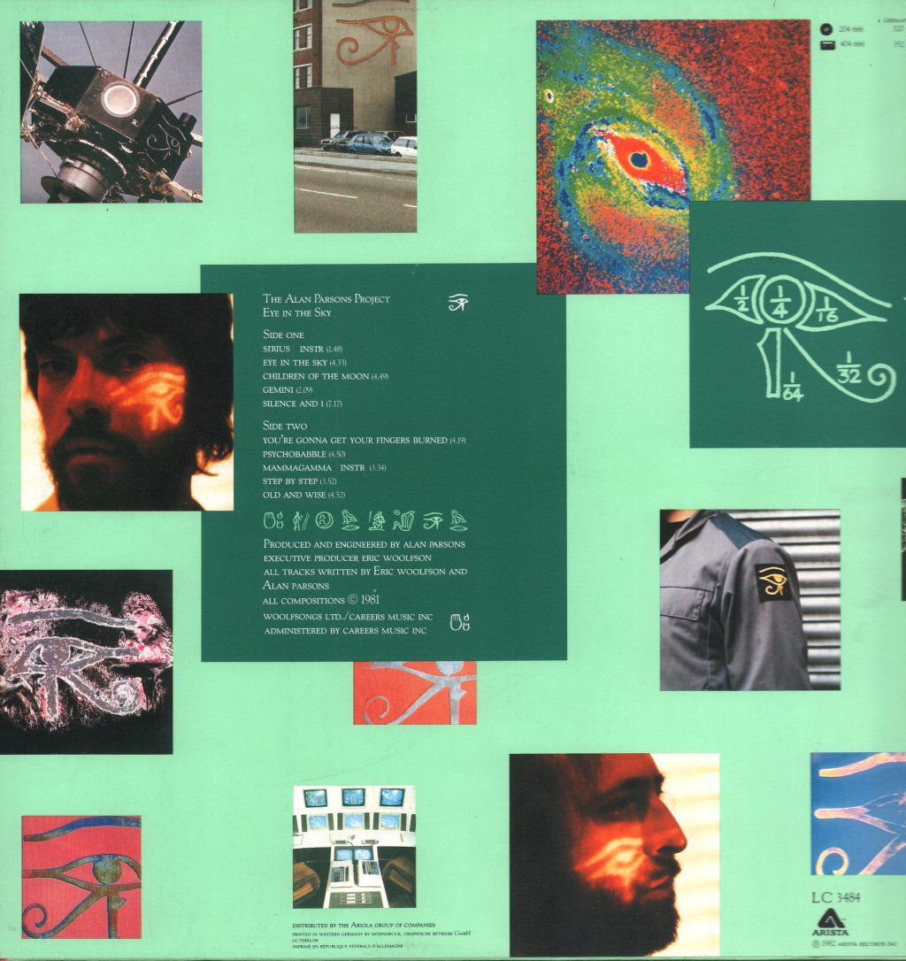 Alan Parsons Project - Eye In The Sky - Lp