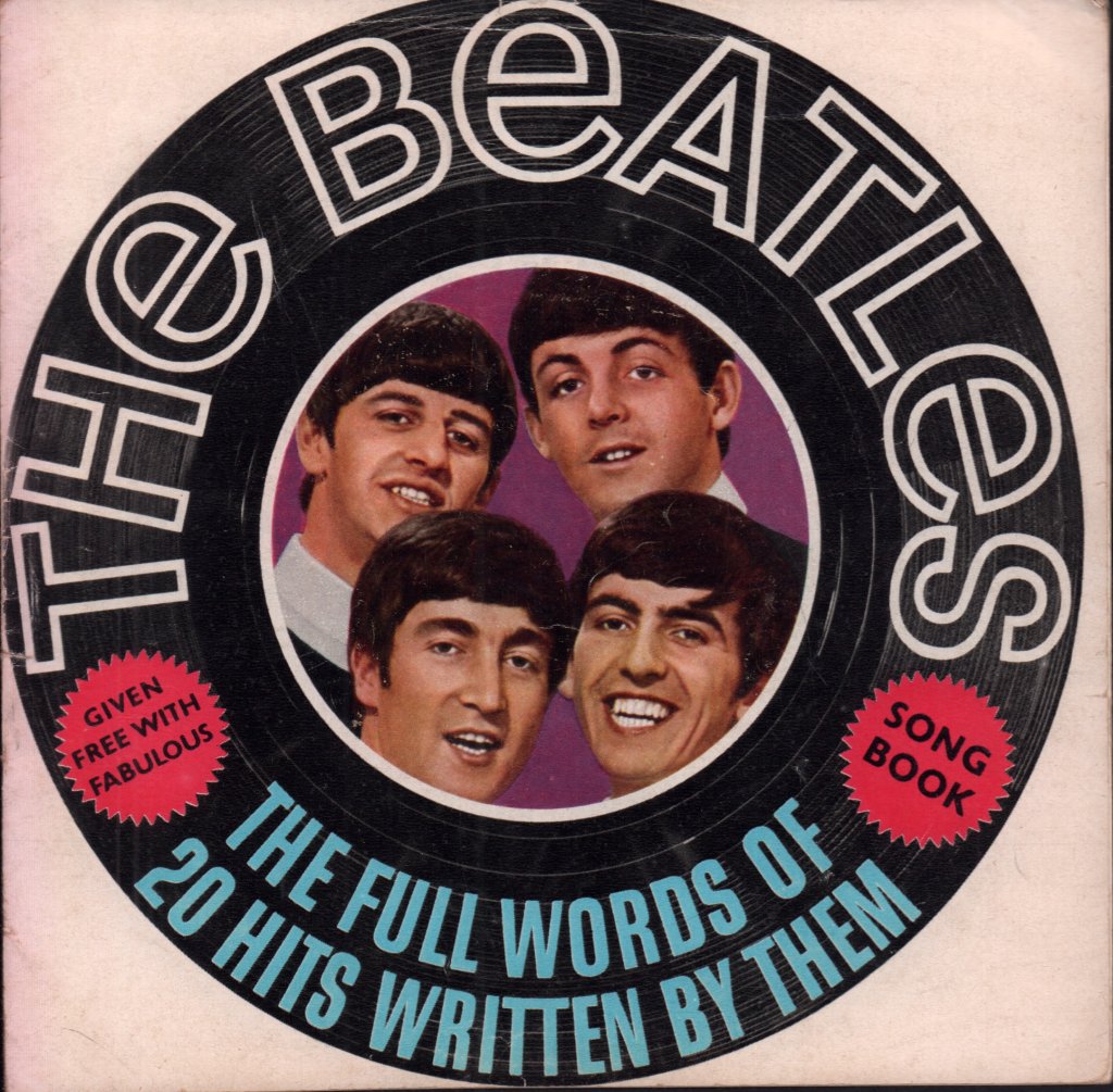Beatles - song book given free with fabulous - Book