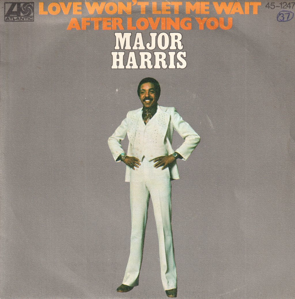 Major Harris - Love Won't Let Me Wait - 7 Inch