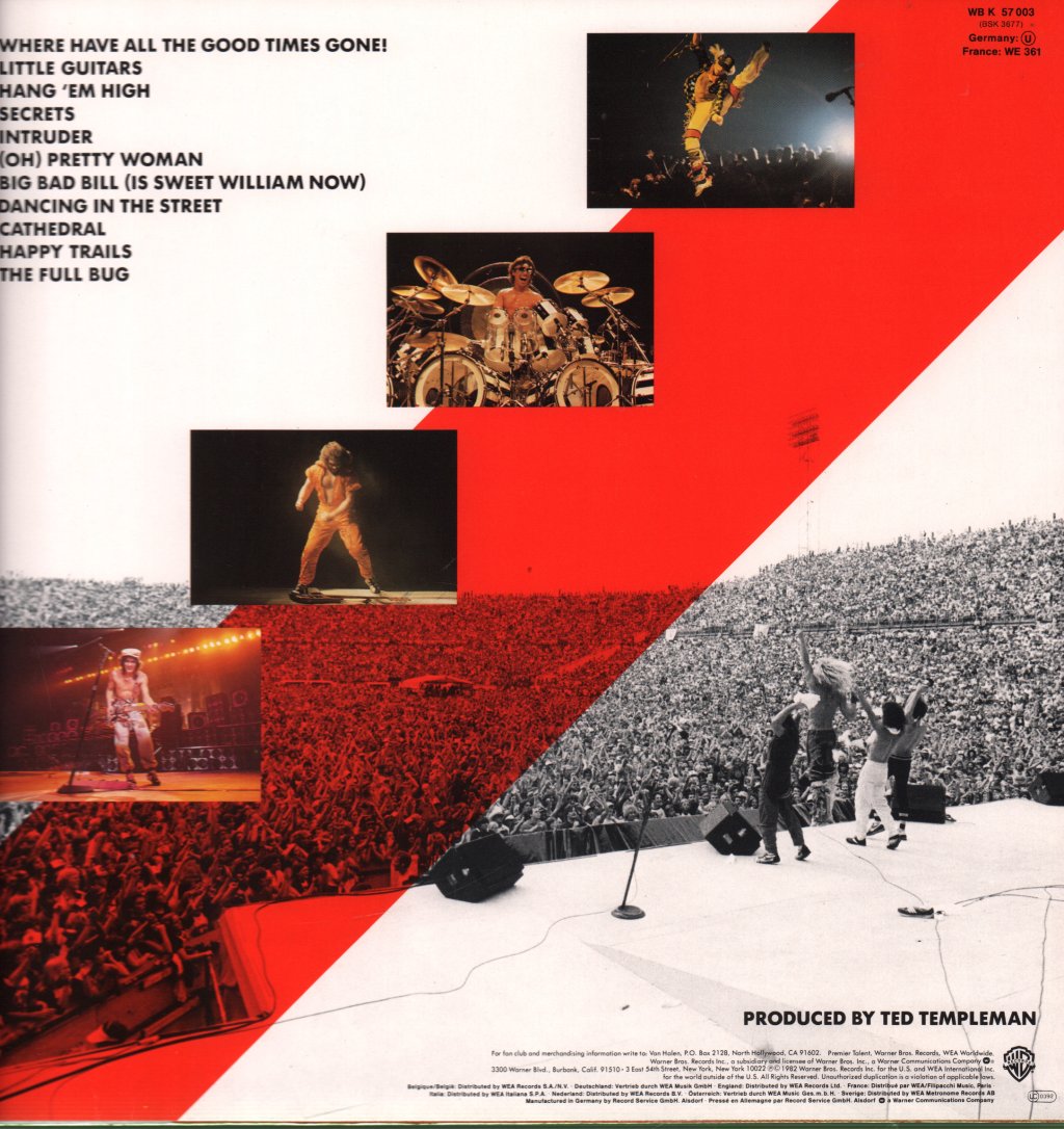 Van Halen - Diver Down - Lp