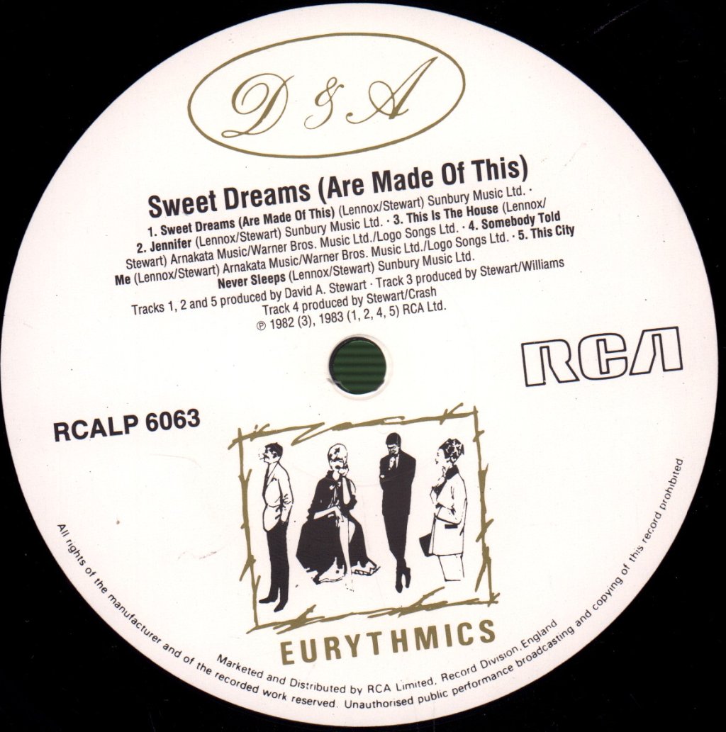 Eurythmics - Sweet Dreams - Lp