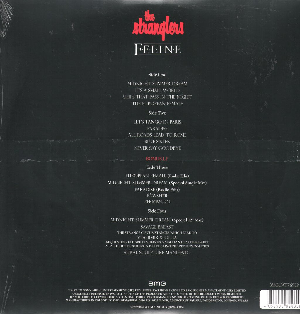 Stranglers - Feline (40th Anniversary Edition) - Double Lp