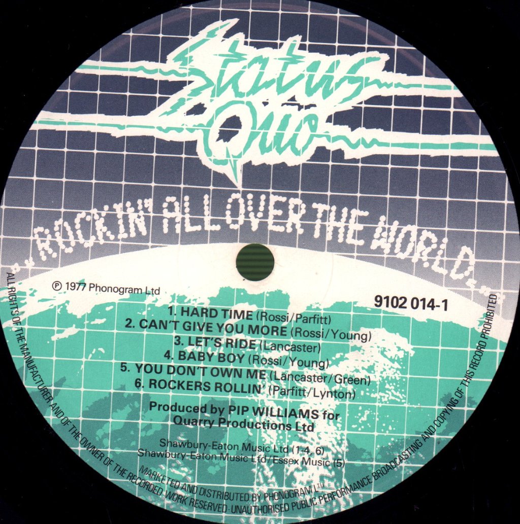 Status Quo - Rockin' All Over The World - Lp