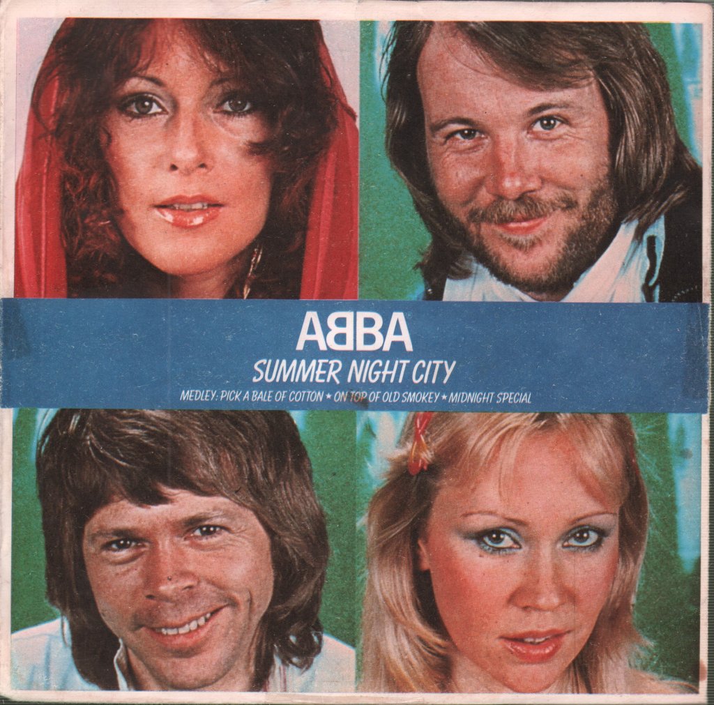 ABBA - Summer Night City - 7 Inch
