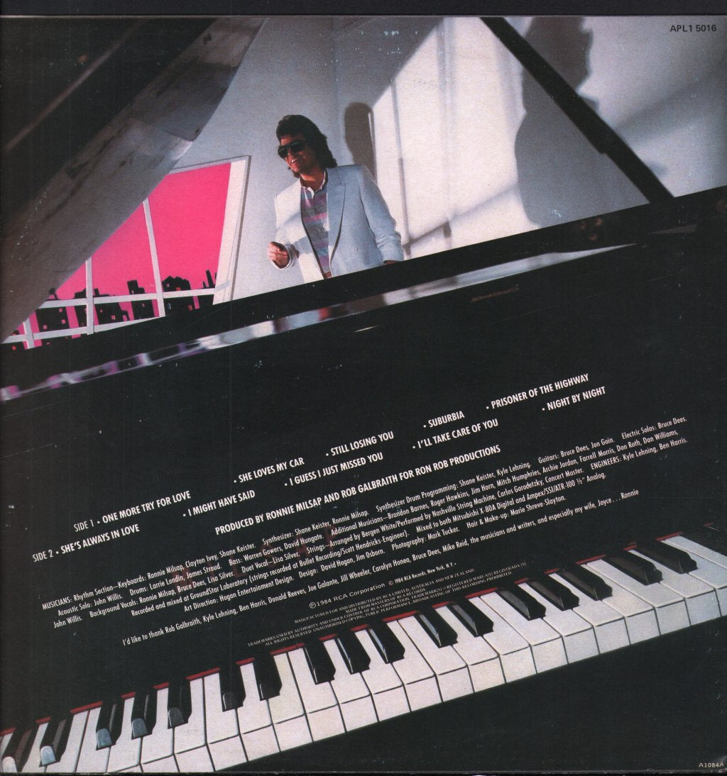 Ronnie Milsap - One More Try For Love - Lp