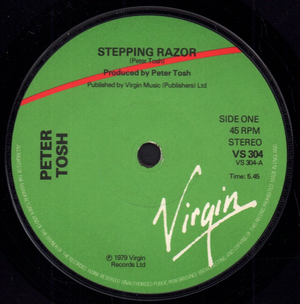 Peter Tosh - Stepping Razor - 7 Inch