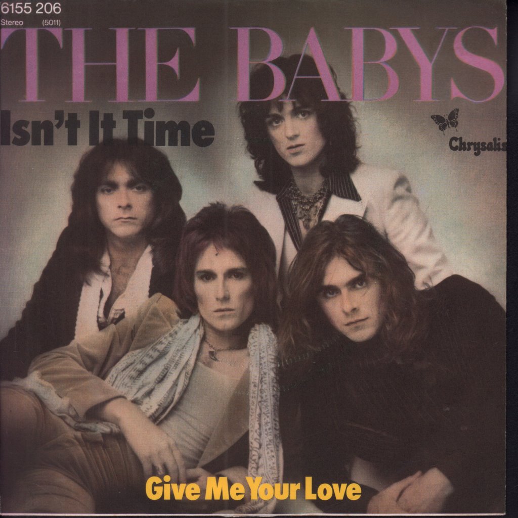 Babys - Isn't It Time - 7 Inch