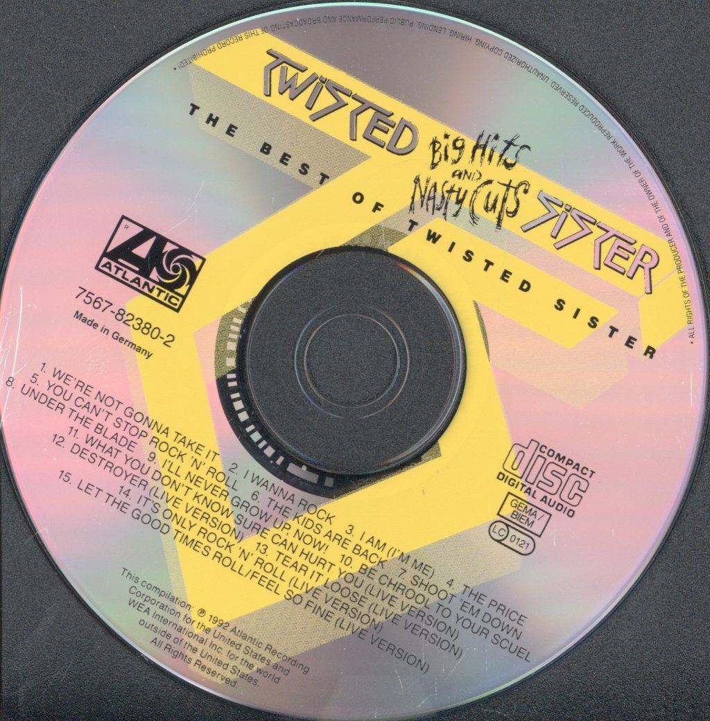 Twisted Sister - Big Hits And Nasty Cuts - Cd