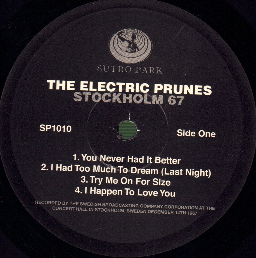 Electric Prunes - Stockholm 67 - Lp