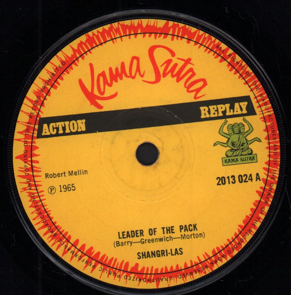 Shangri La's - Leader Of The Pack - 7 Inch