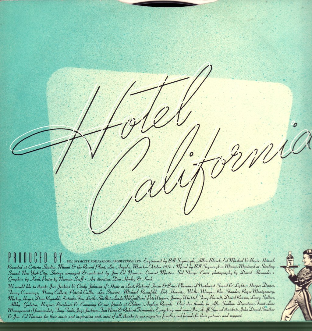 Eagles - Hotel California - Lp