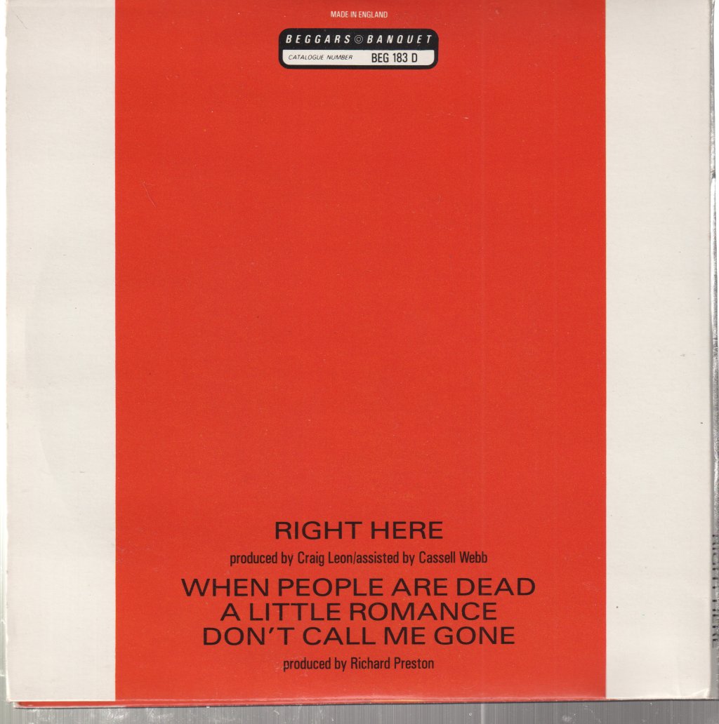 Go-Betweens - Right Here - Double 7 Inch