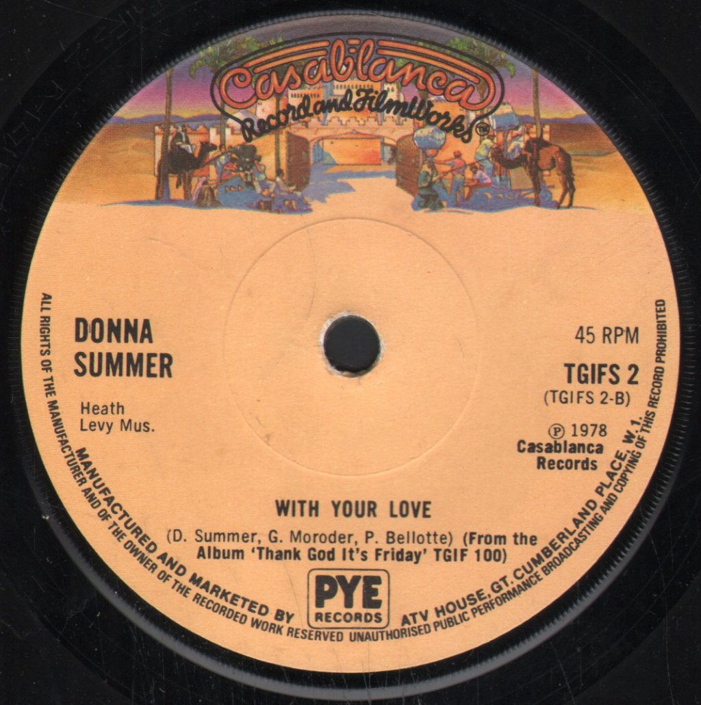 Donna Summer - Last Dance - 7 Inch