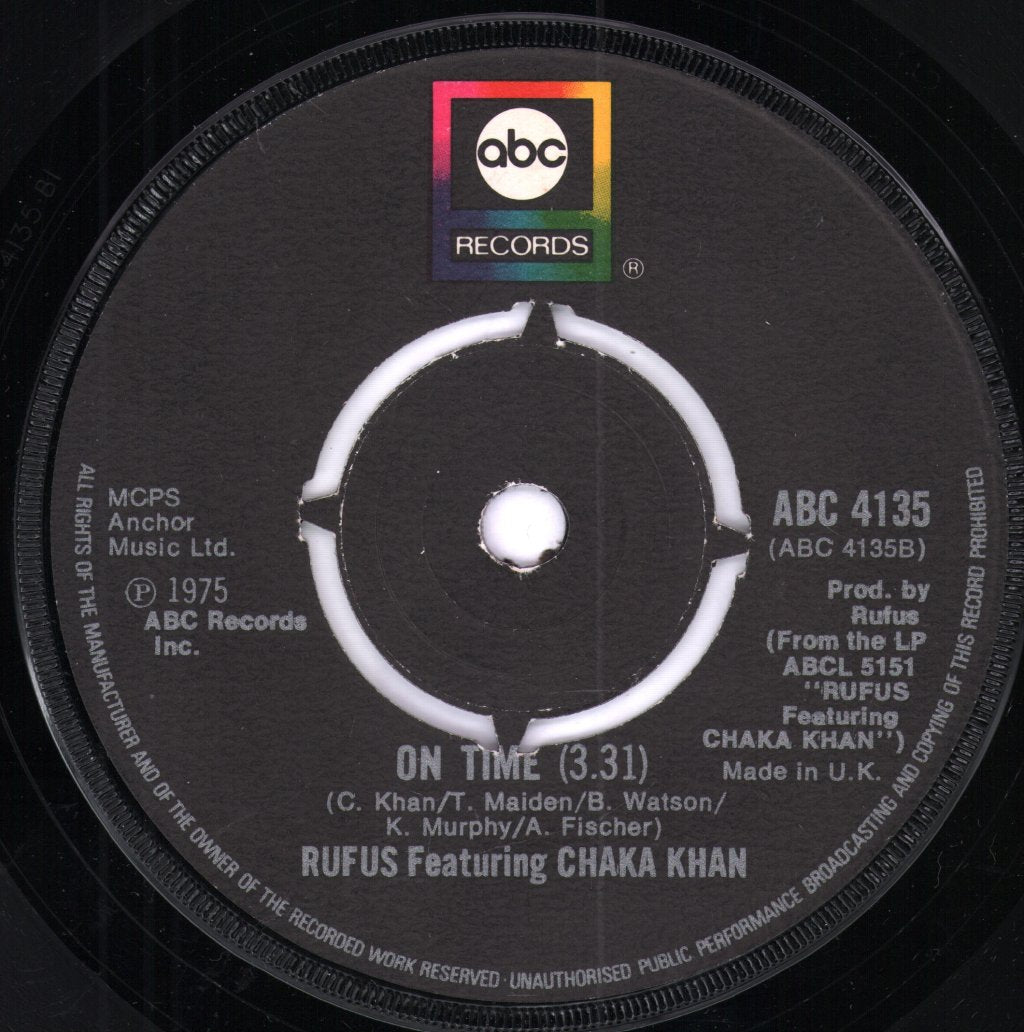 Rufus Featuring Chaka Khan - Jive Talkin' - 7 Inch – Vinyl Tap