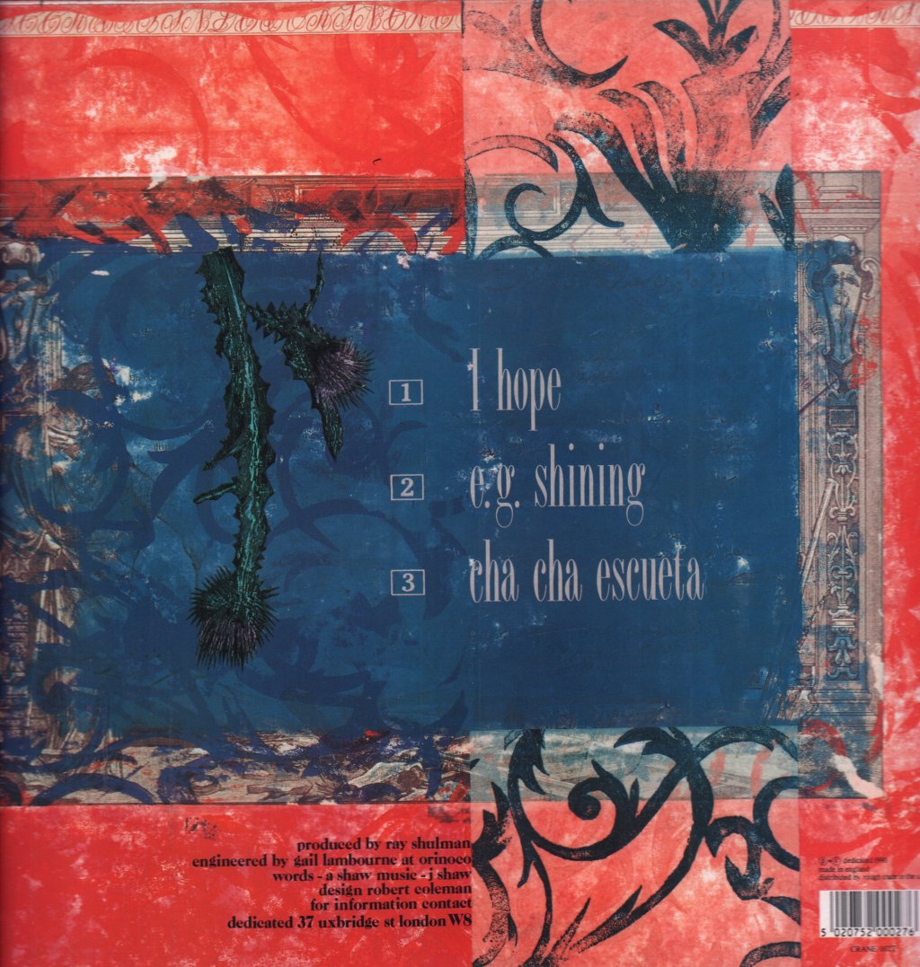 Cranes - I Hope - 12 Inch