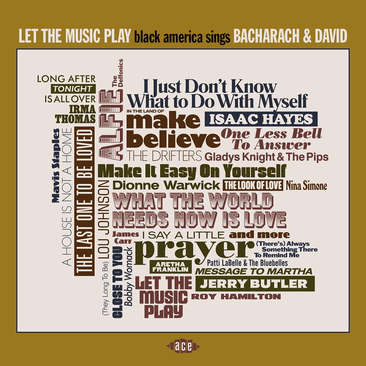 Various Artists - Let the Music Play: Black America Sings Bacharach & David - Cd