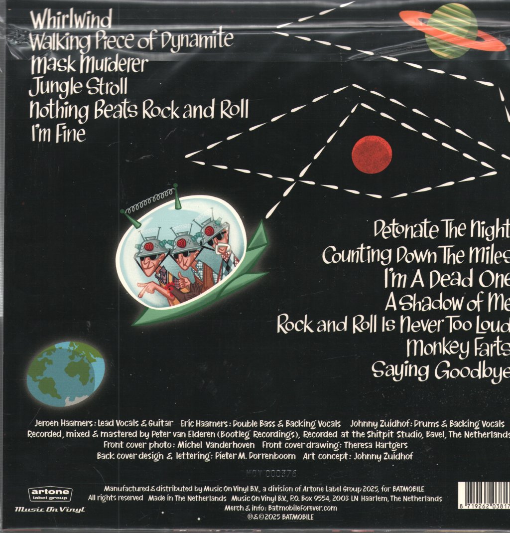 Batmobile - Back From Tremor - Lp