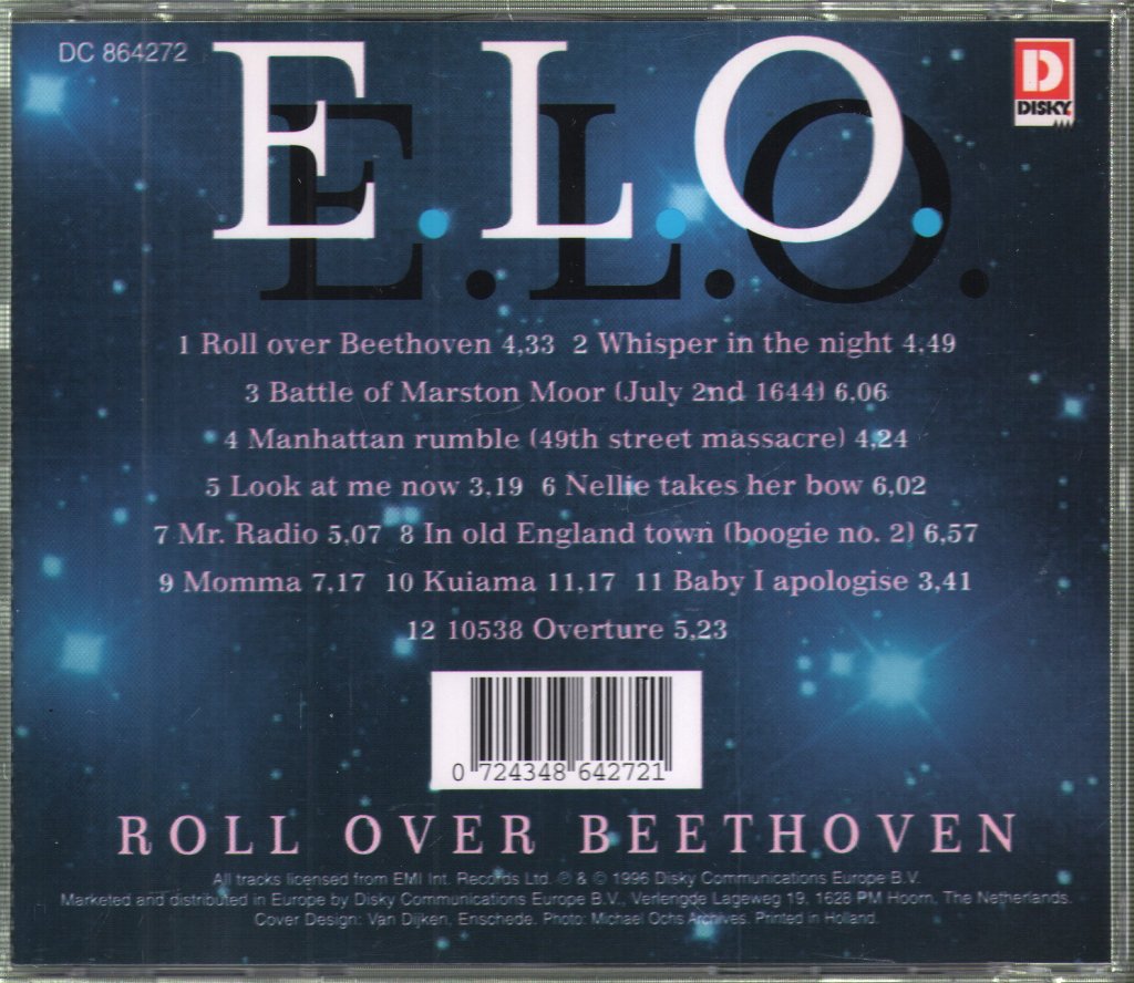 Electric Light Orchestra - Roll Over Beethoven - Cd