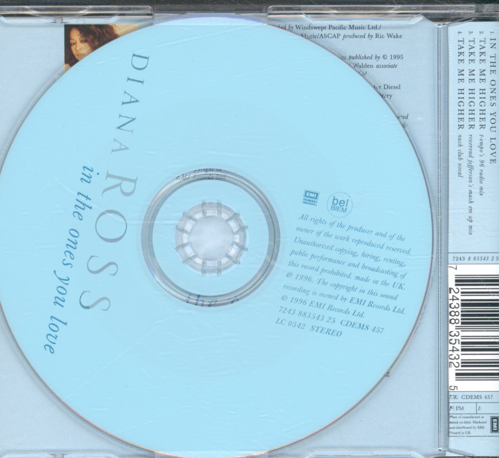 Diana Ross - In The Ones You Love - Cd