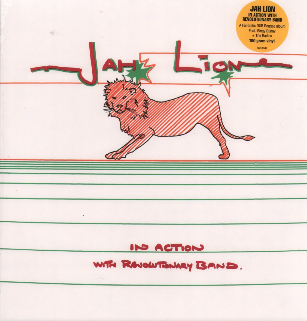 Jah Lion - In Action With the Revolutionary Band - Lp