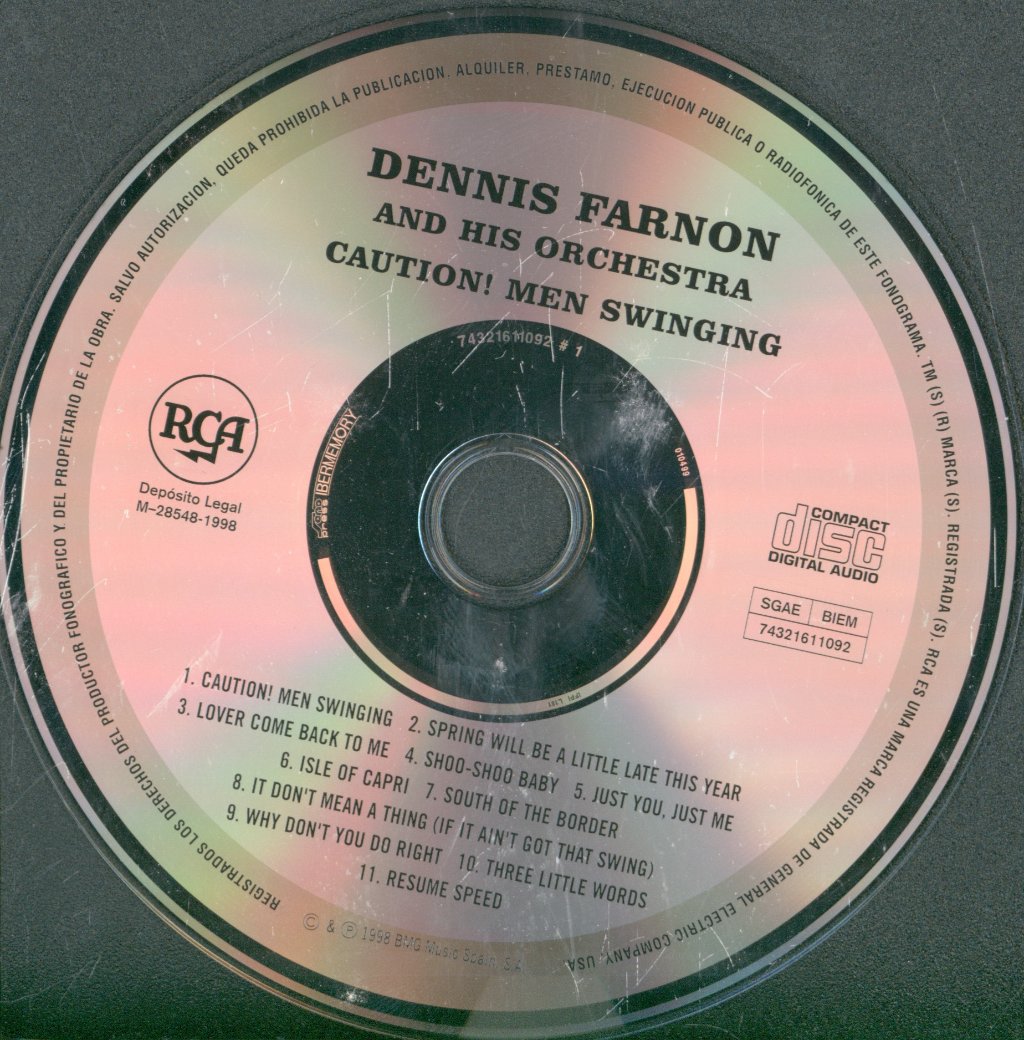 Dennis Farnon And His Orchestra - Caution! Men Swinging - Cd