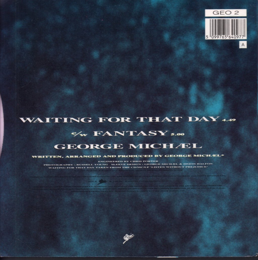 George Michael - Waiting For That Day - 7 Inch