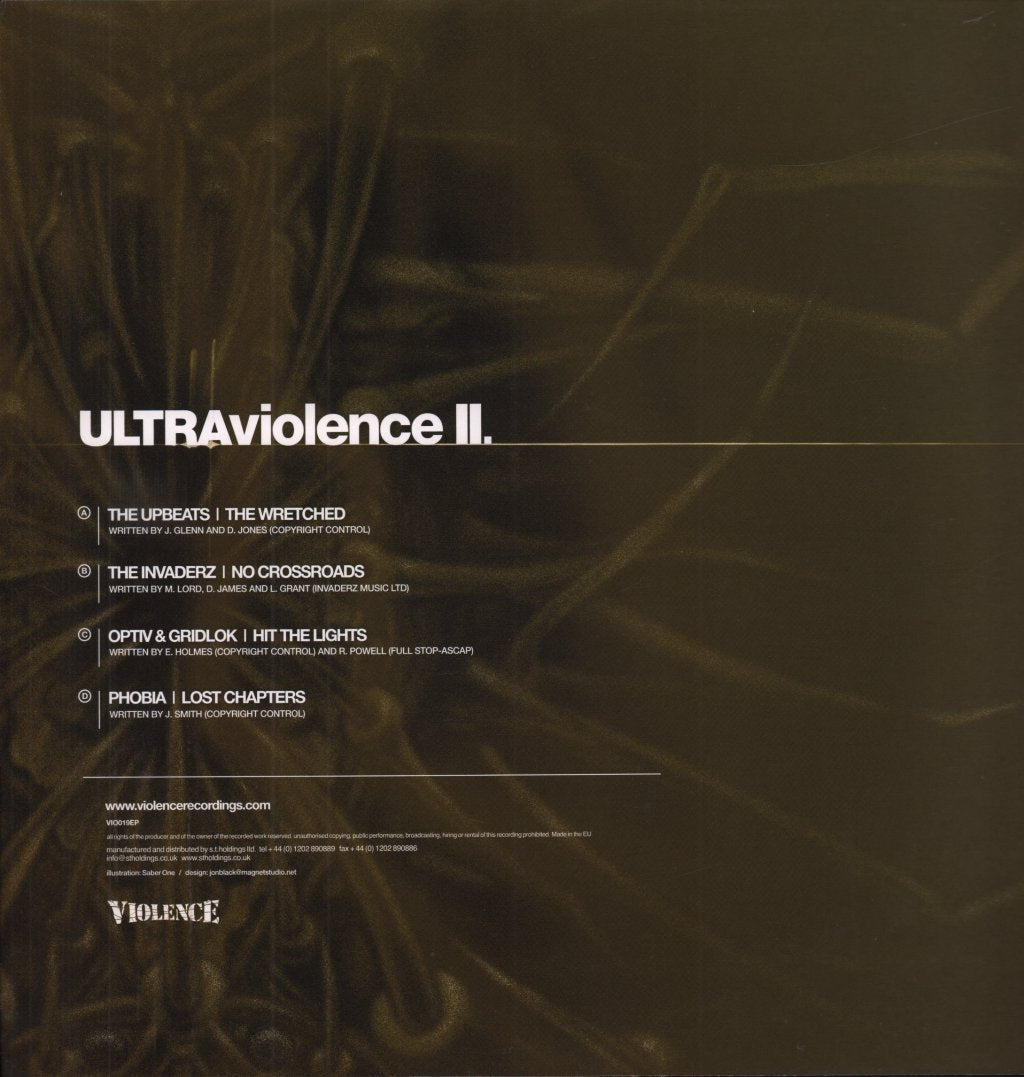 Various Artists - ULTRAviolence II - Double 12 Inch