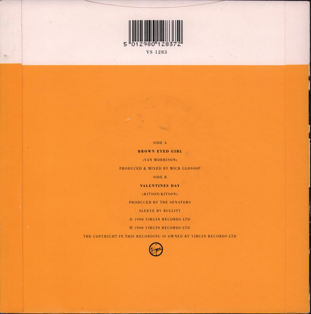 Senators (Pop) - Brown Eyed Girl - 7 Inch