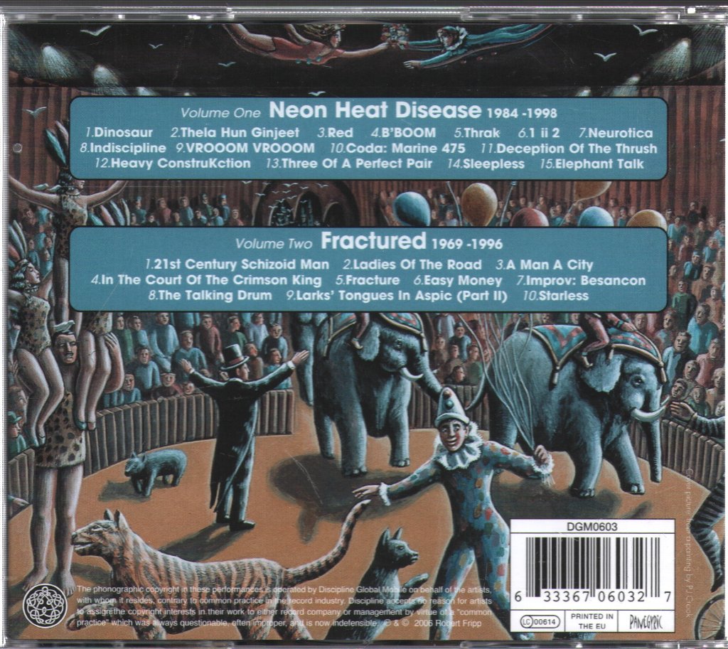 King Crimson - Cirkus (The Young Persons' Guide To King Crimson Live) - Double Cd