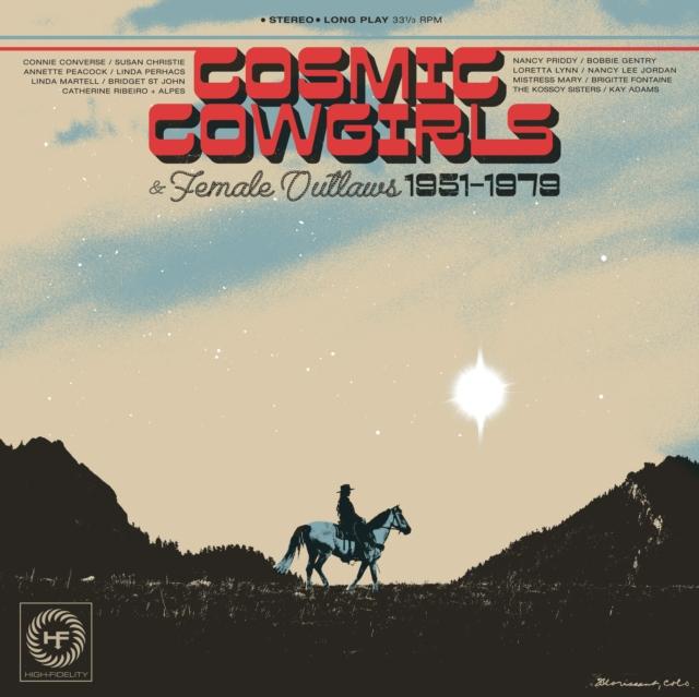 Various Artists - Cosmic Cowgirls (Female Outlaws 1951-1979) (Red Sun Colour Vinyl) - Lp